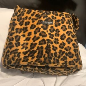 Kate spade purse leopard print